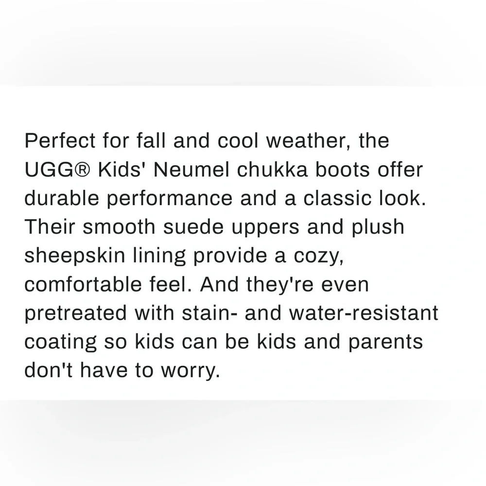 UGG new no